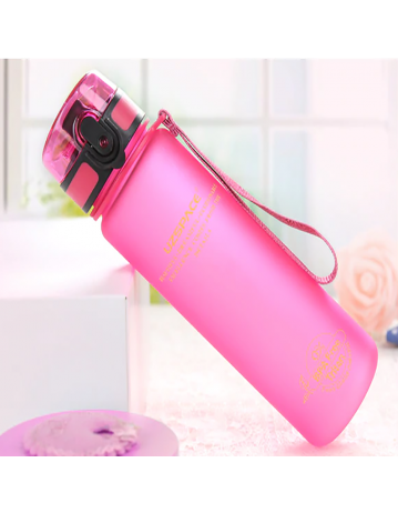 "Botella rosa Uzsapce 1000ml"