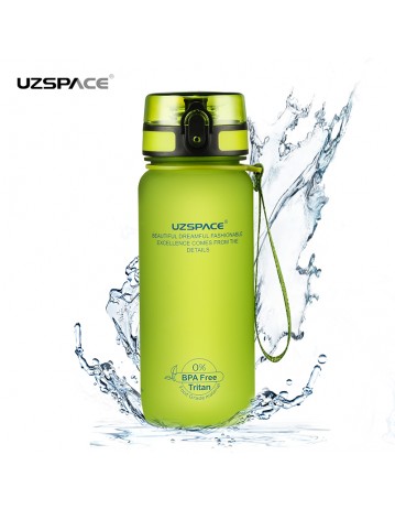UZSPACE Botella Tritan 650ml GREEN