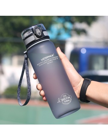 UZSPACE Botella Tritan 800ml GREY