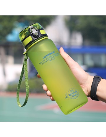 UZSPACE Botella Tritan 800ml GREEN