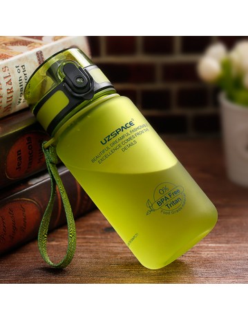 UZSPACE Botella Tritan 350ml GREEN