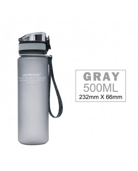 UZSPACE Botella Tritan 500ml Grey