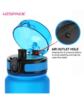 UZSPACE Botella Tritan 650ml BLUE