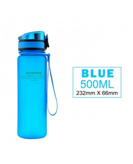 UZSPACE Botella Tritan 500ml BLUE