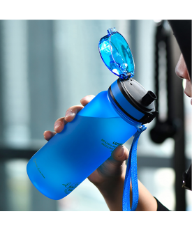 UZSPACE Botella Tritan 650ml BLUE