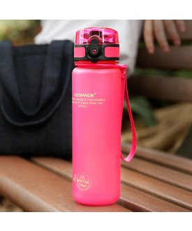 UZSPACE Botella Tritan 500ml PINK