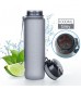 UZSPACE Botella Tritan 1000ml GREY